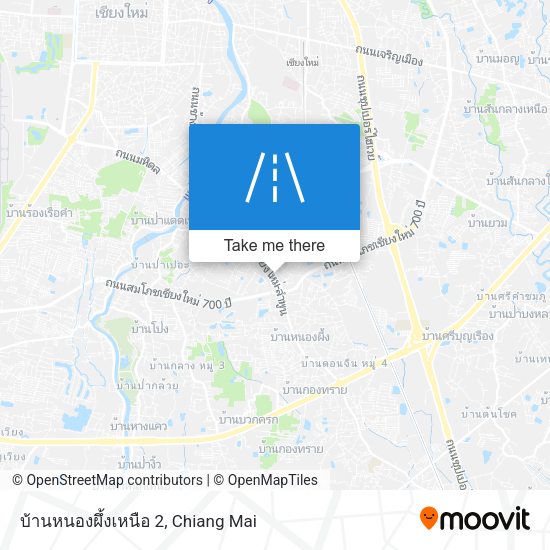 บ้านหนองผึ้งเหนือ 2 map