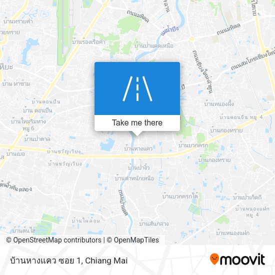 บ้านหางแคว ซอย 1 map