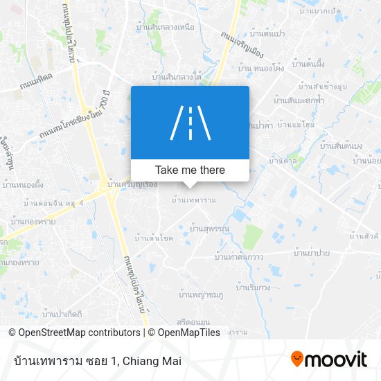 บ้านเทพาราม ซอย 1 map