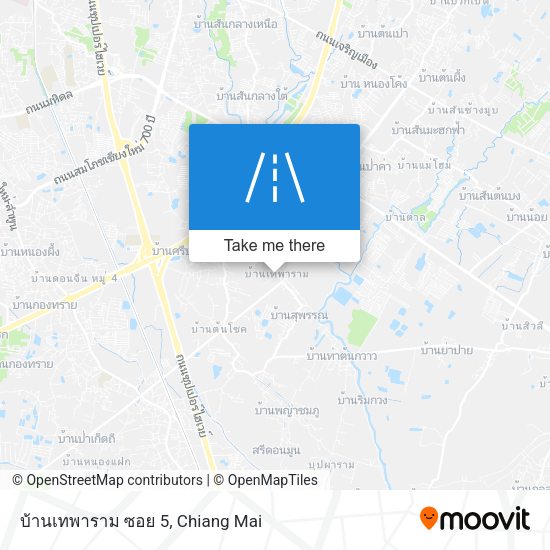 บ้านเทพาราม ซอย 5 map