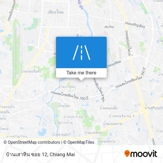 บ้านเสาหิน ซอย 12 map