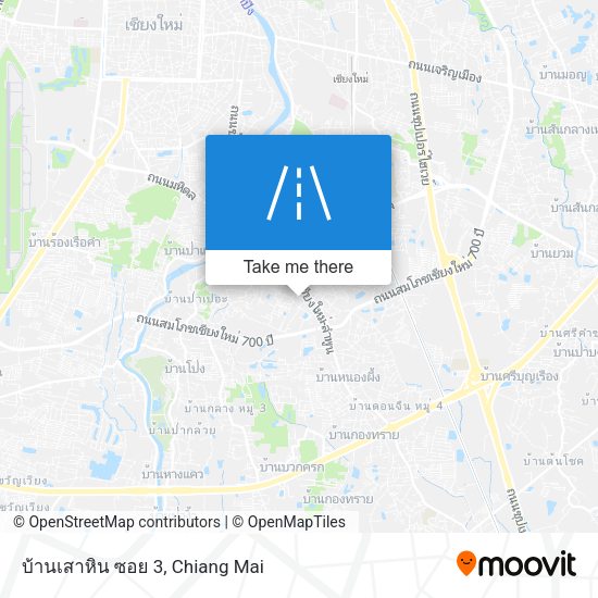 บ้านเสาหิน ซอย 3 map