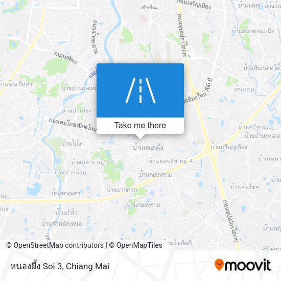 หนองผึ้ง Soi 3 map