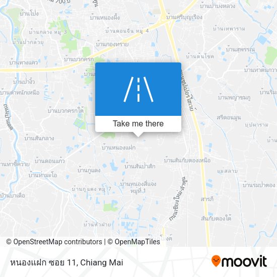หนองแฝก ซอย 11 map