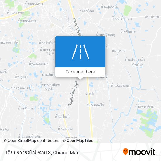 เลียบรางรถไฟ ซอย 3 map