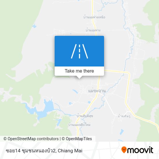 ซอย14 ชุมชนหนองบัว2 map