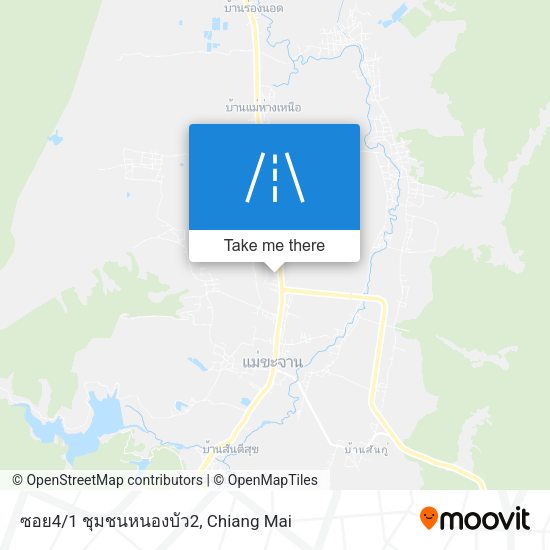 ซอย4/1 ชุมชนหนองบัว2 map
