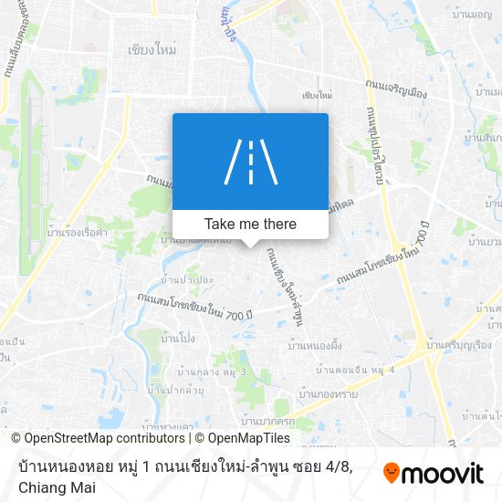บ้านหนองหอย หมู่ 1 ถนนเชียงใหม่-ลำพูน ซอย 4 / 8 map