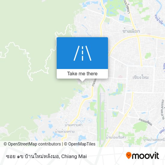 ซอย ๑ข บ้านใหม่หลังมอ map