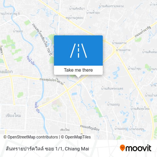 สันทรายปาร์ควิลล์ ซอย 1/1 map