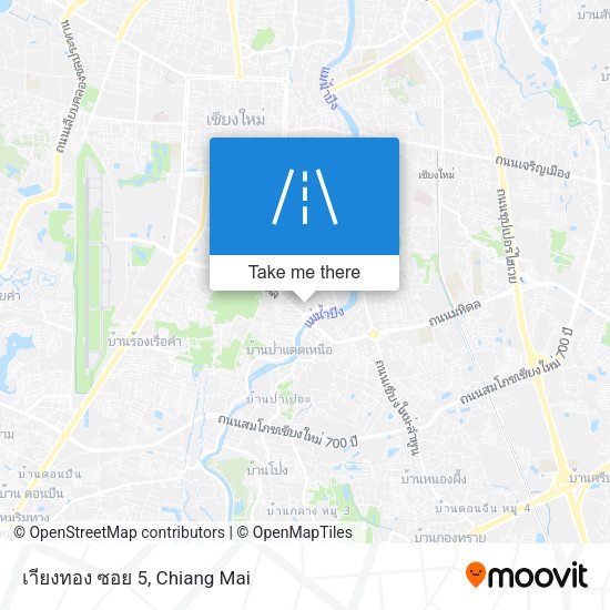 เาียงทอง ซอย 5 map