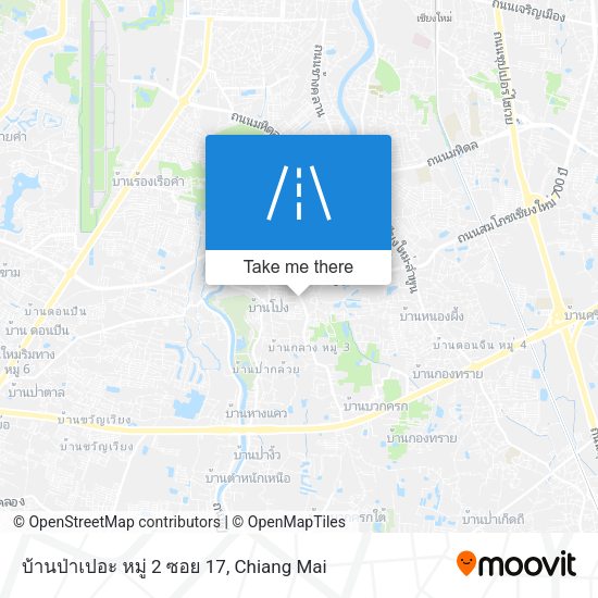 บ้านป่าเปอะ หมู่ 2 ซอย 17 map