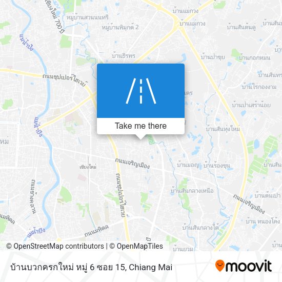 บ้านบวกครกใหม่ หมู่ 6 ซอย 15 map
