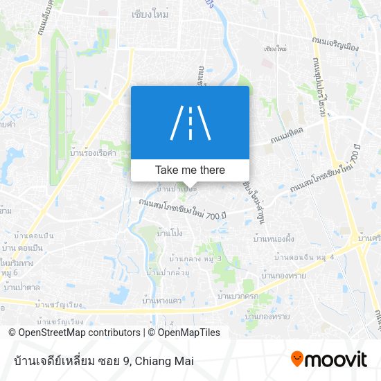 บ้านเจดีย์เหลี่ยม ซอย 9 map