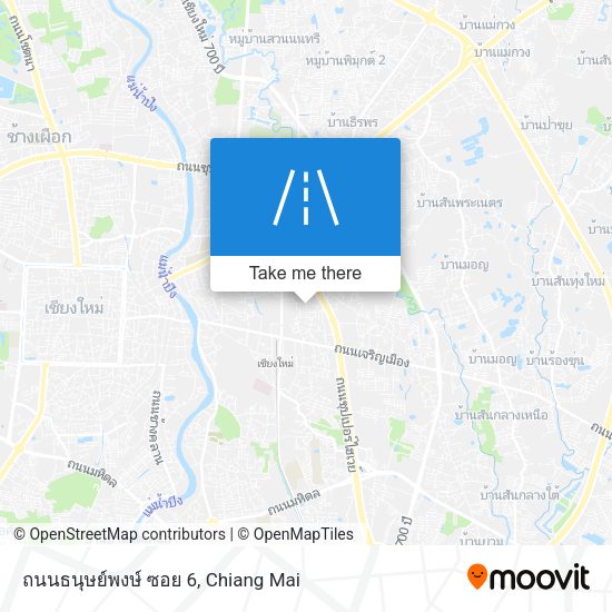 ถนนธนุษย์พงษ์ ซอย 6 map