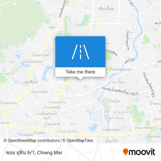 ซอย ยุพิน 6/1 map