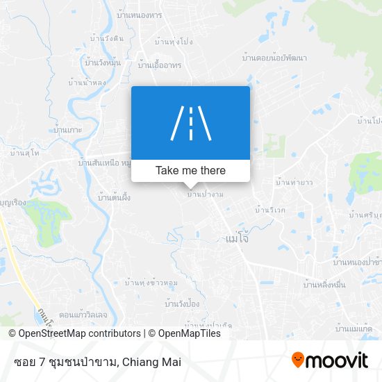 ซอย 7 ชุมชนป่าขาม map
