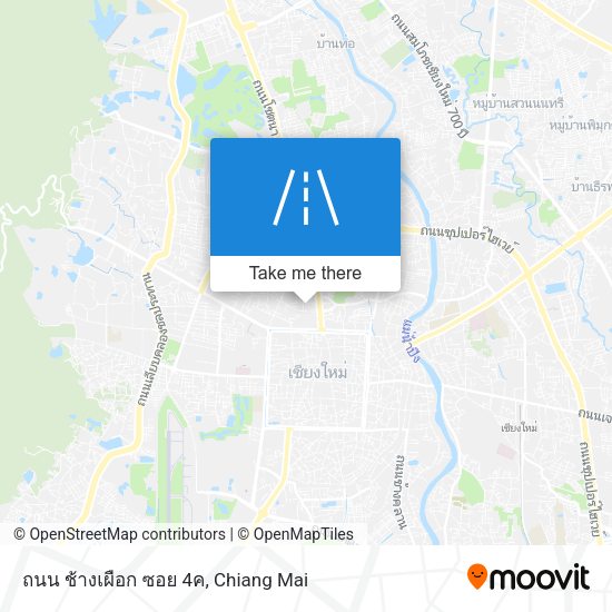 ถนน ช้างเผือก ซอย 4ค map