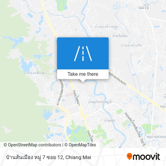 บ้านสันเมือง หมู่ 7 ซอย 12 map