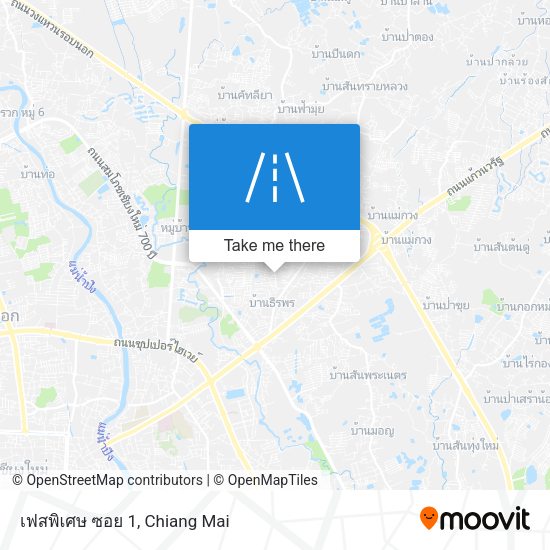 เฟสพิเศษ ซอย 1 map