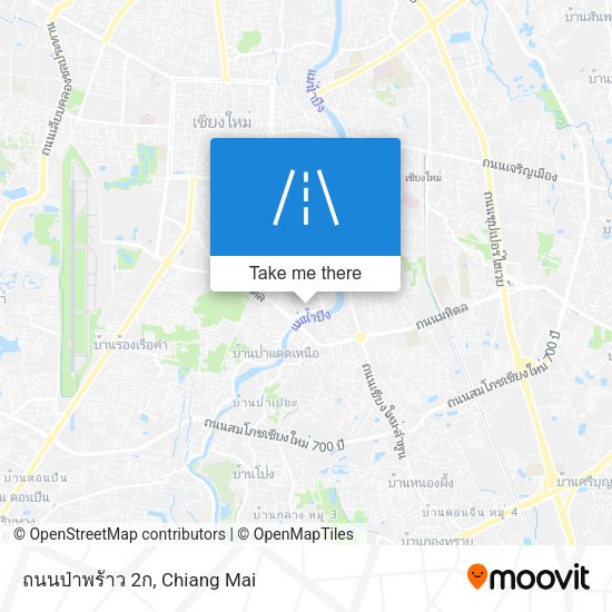ถนนป่าพรัาว 2ก map