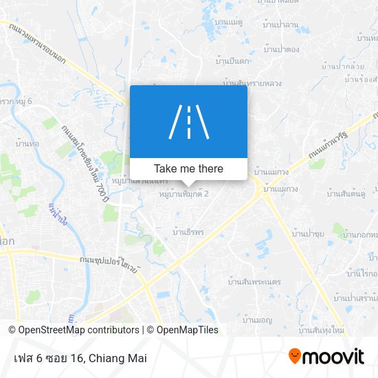 เฟส 6 ซอย 16 map