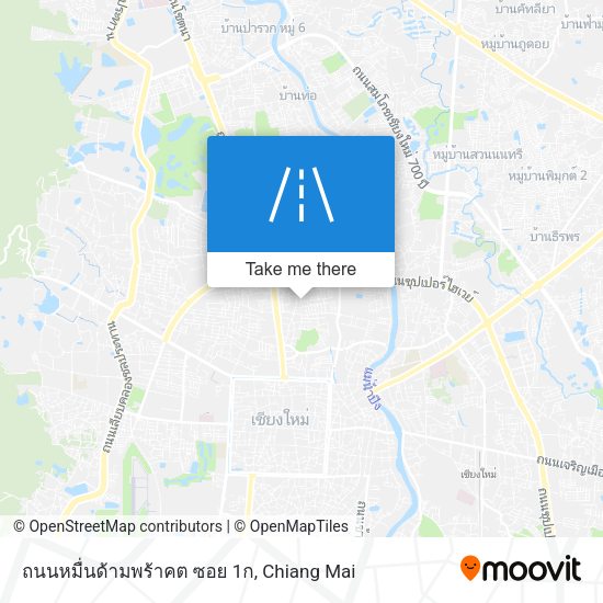 ถนนหมื่่นด้ามพร้าคต ซอย 1ก map