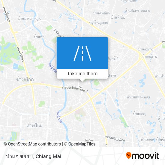 ป่าแก ซอย 1 map