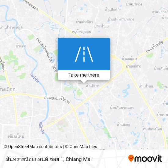 สันทรายน้อยแลนด์ ซอย 1 map