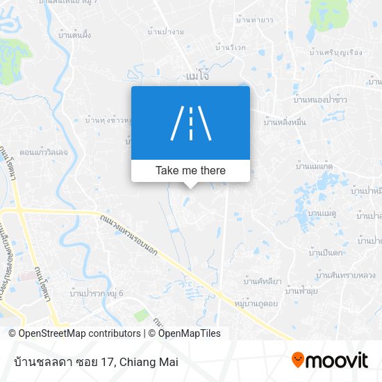 บ้านชลลดา ซอย 17 map