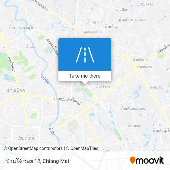 บ้านโจ้ ซอย 12 map