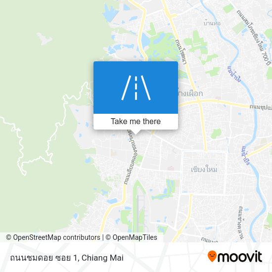 ถนนชมดอย ซอย 1 map