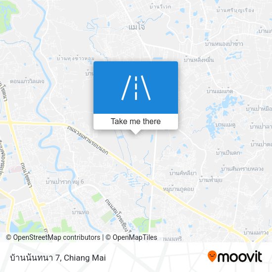 บ้านนันทนา 7 map