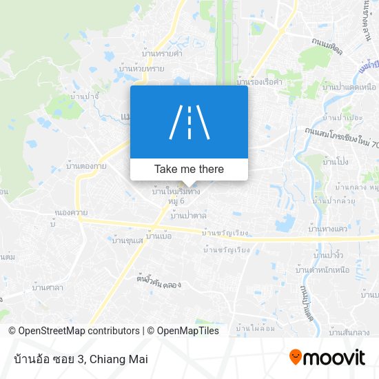 บ้านอ้อ ซอย 3 map