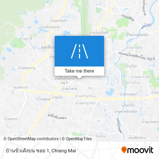 บ้านขัวเด้งบน ซอย 1 map