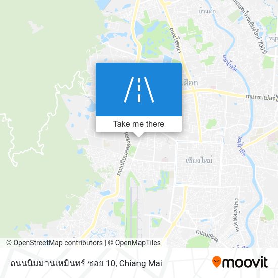 ถนนนิมมานเหมินทร์ ซอย 10 map