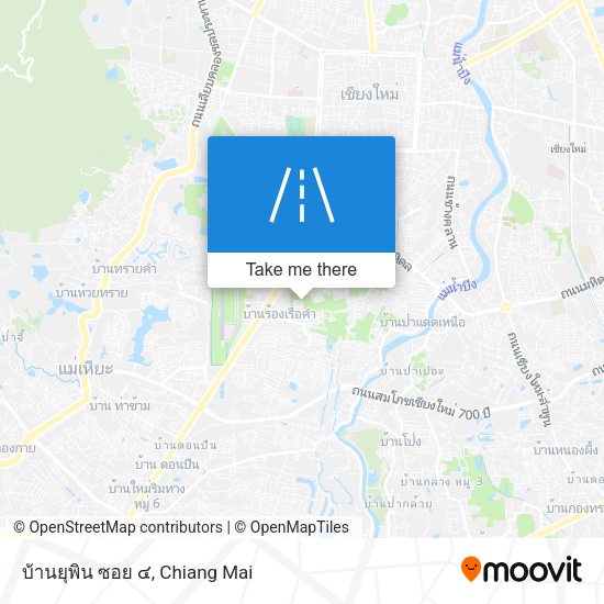 บ้านยุพิน ซอย ๔ map