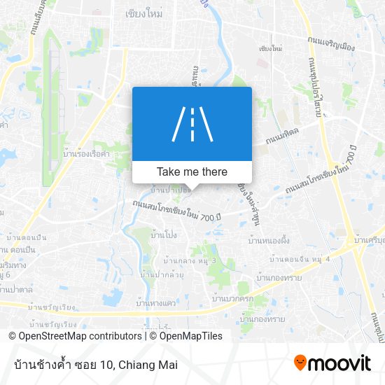 บ้านช้างค้ำ ซอย 10 map