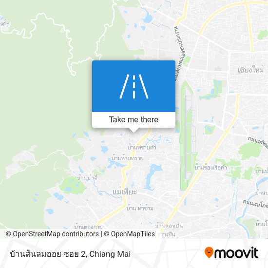 บ้านสันลมออย ซอย 2 map