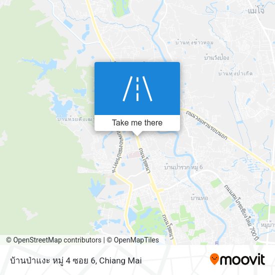บ้านป่าแงะ หมู่ 4 ซอย 6 map