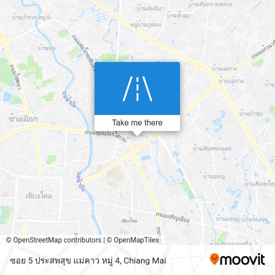 ซอย 5 ประสพสุข แม่คาว หมู่ 4 map