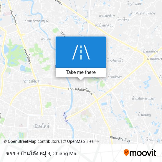 ซอย 3 บ้านโต้ง หมู่ 3 map