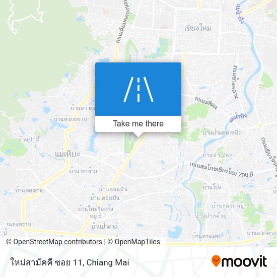 ใหม่สามัคคี ซอย 11 map