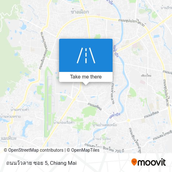 ถนนวัวลาย ซอย 5 map