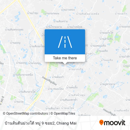 บ้านสันต้นม่วงใต้ หมู่ 9 ซอย2 map