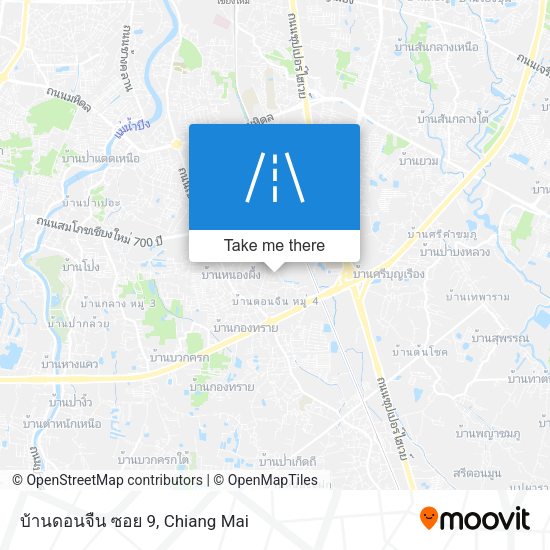 บ้านดอนจืน ซอย 9 map