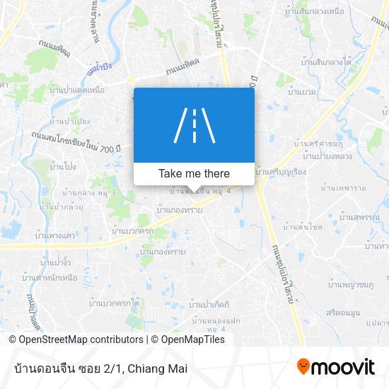 บ้านดอนจืน ซอย 2/1 map