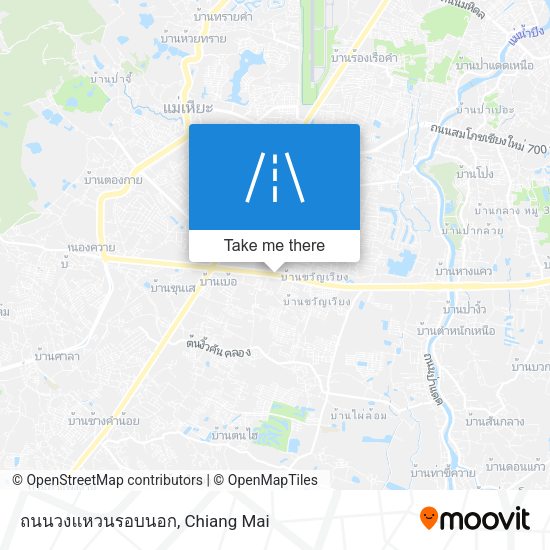 ถนนวงแหวนรอบนอก map