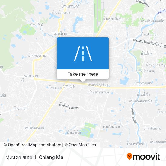 ทุ่งนคร ซอย 1 map
