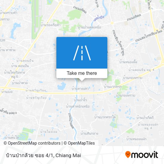 บ้านป่ากล้วย ซอย 4/1 map